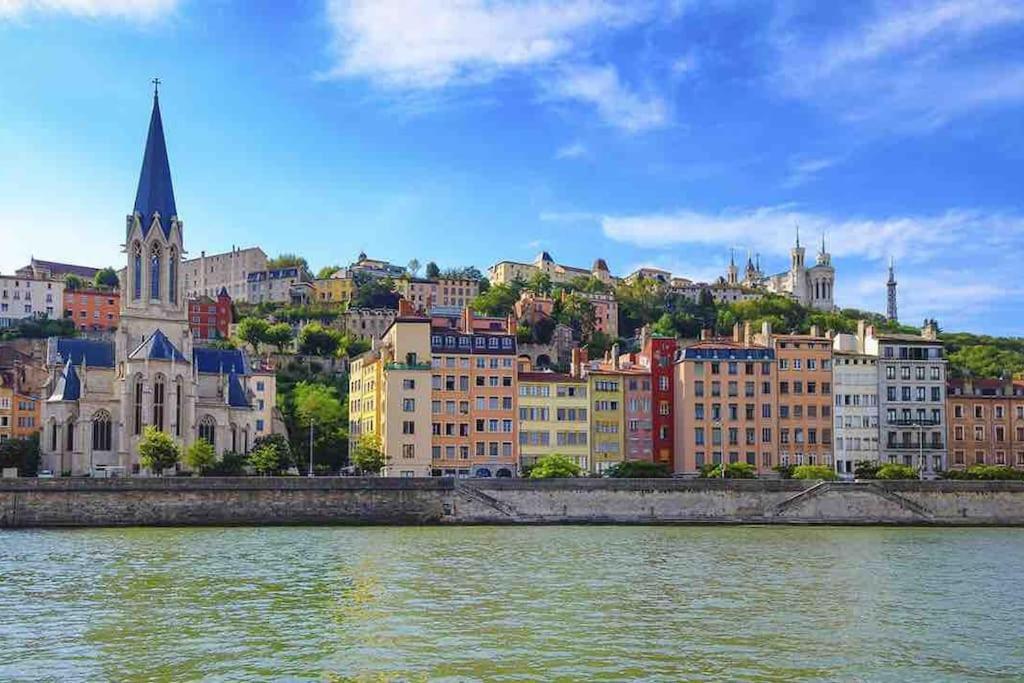 Ferienwohnung Studio Close Fourviere Very Quiet & Small Terrace Lyon Exterior foto